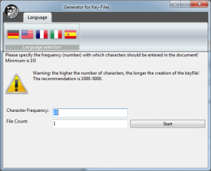 Key file generator